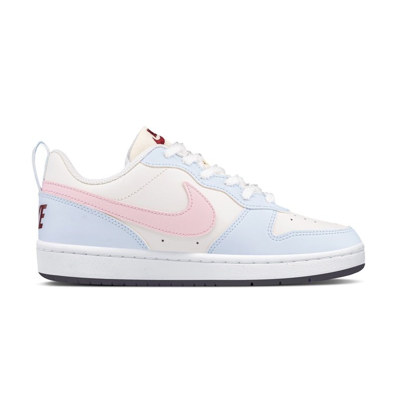 Custom Court Shoes Blue Pink Sea Salt Milk Foam - Image 2