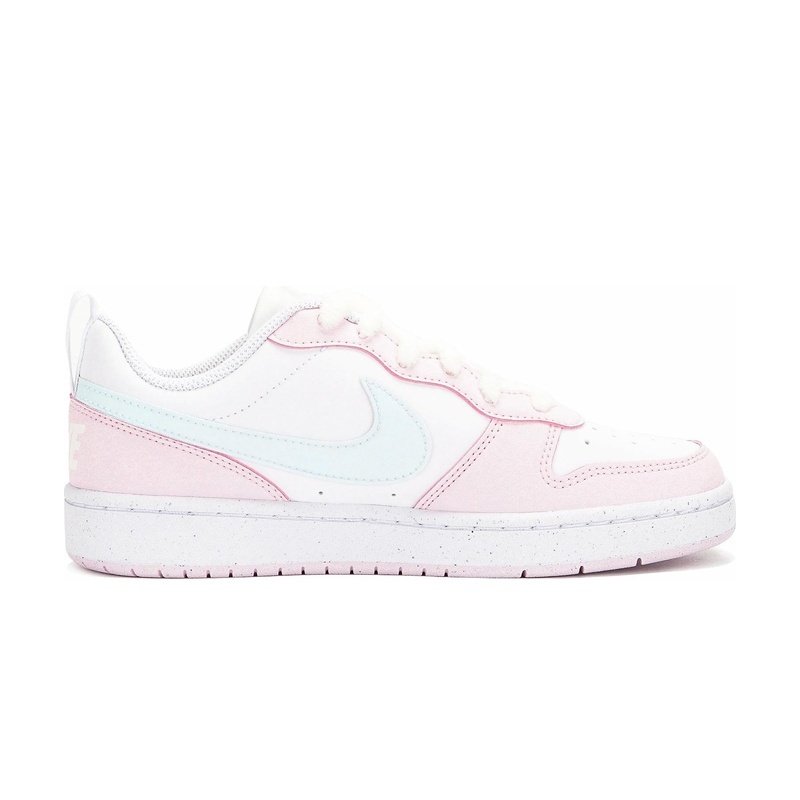 Custom Court Shoes Pink White Cat Paw - Image 2
