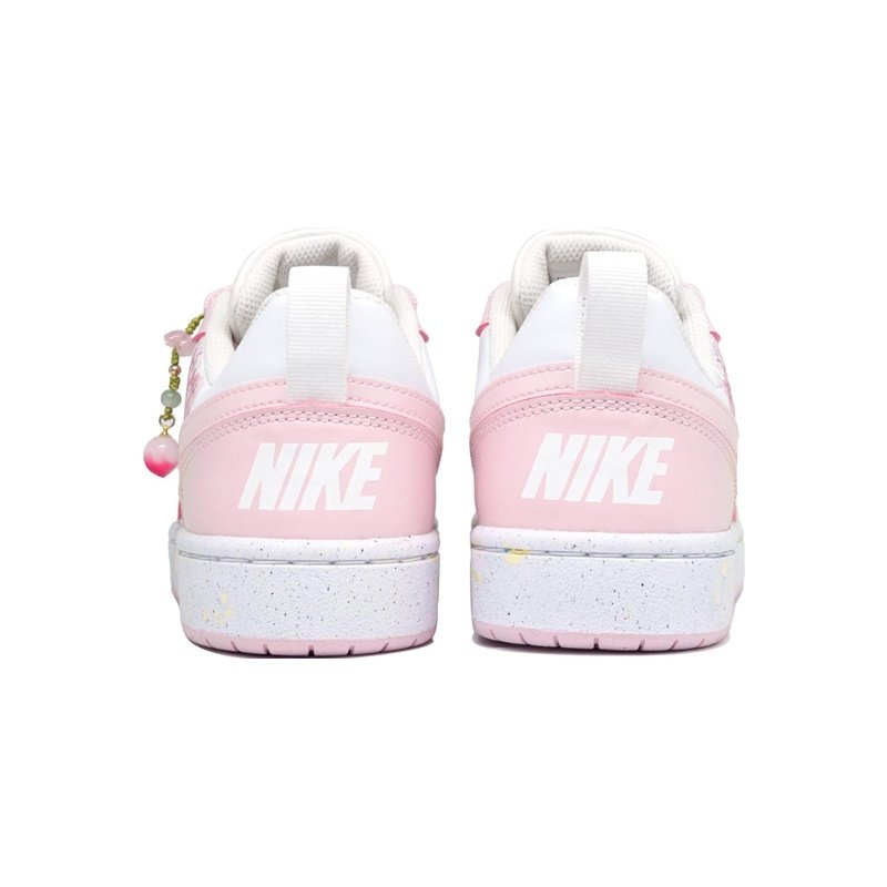 Custom Court Shoes Pink Yellow Gradient Bloom - Image 4