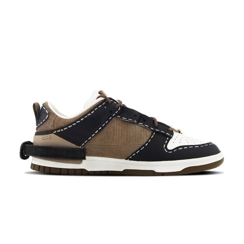 Custom Dunk Shoes Black Brown Western Charm - Image 2