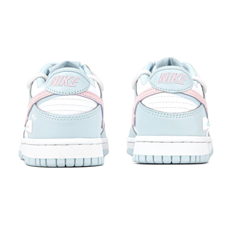 Custom Dunk Shoes Pink Cyan Bubble Joy - Image 4