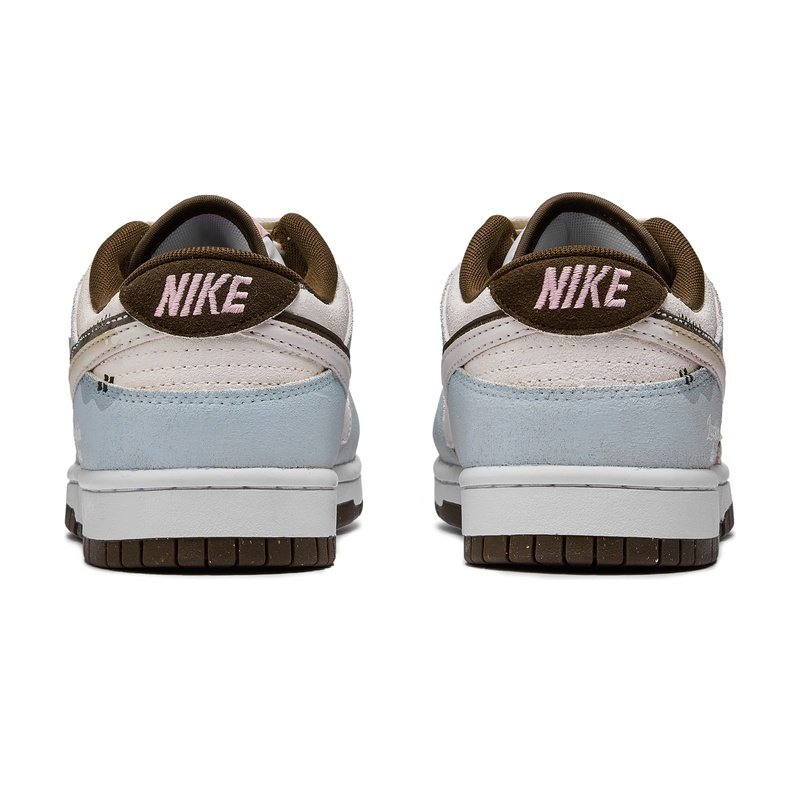 Custom Dunk Shoes Pink White Berlin Wall - Image 4