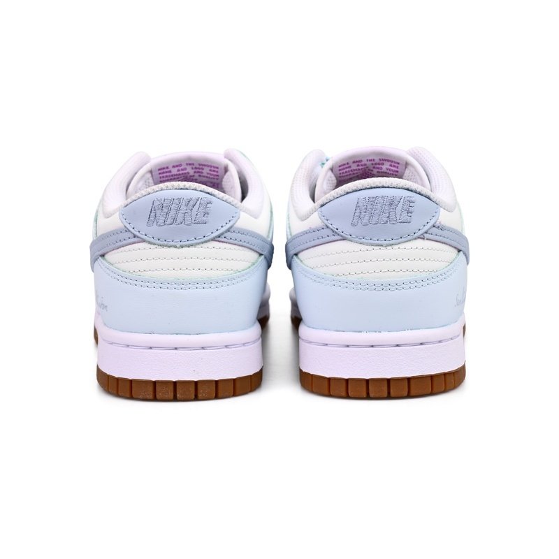 Custom Dunk Shoes White Blue Foam Candy - Image 4