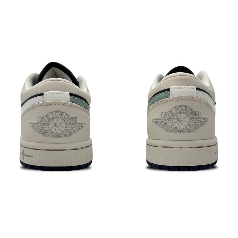 Custom Jordan Shoes Beige Black Mud Rain Night - Image 5