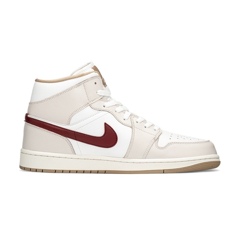 Custom Jordan Shoes Beige Red Warrior Queen - Image 2