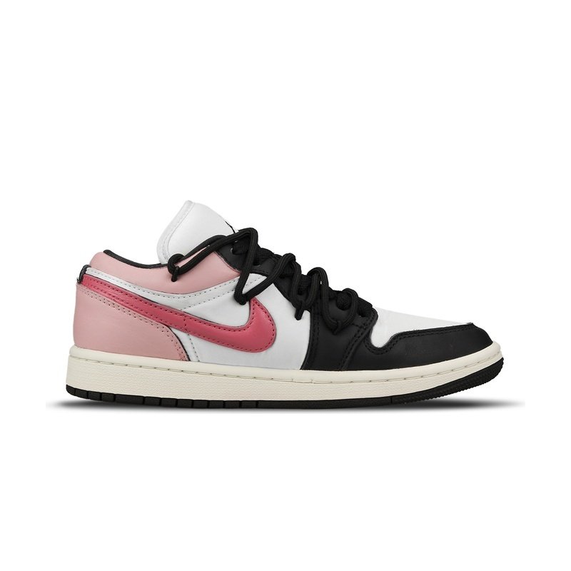 Custom Jordan Shoes Black Pink My Heart - Image 2