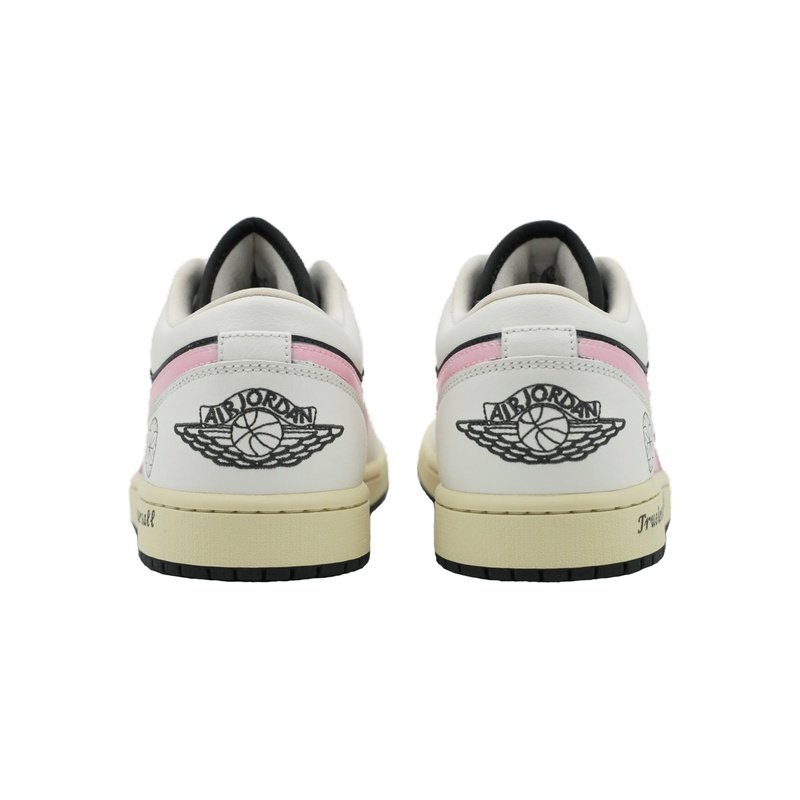 Custom Jordan Shoes Pink Beige Sakura Dream - Image 5