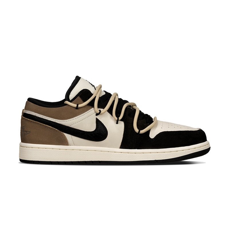 Custom Jordan Shoes White Brown Cool Design - Image 2